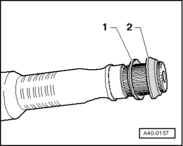 Gelenkwelle mit Gleichlaufschiebegelenk VL107 (gesteckt) zerlegen und zusammenbauen