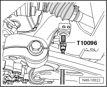 Aggregateträger und Konsolen fixieren