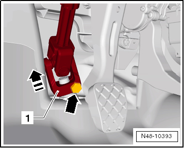 Aggregateträger mit Lenkgetriebe aus- und einbauen