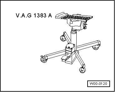 Aggregateträger fixieren