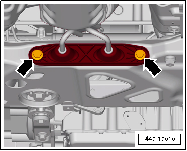 Lenkgetriebe aus- und einbauen, Linkslenker (Generation 3) Modelljahr 2009 bis Modelljahr 2010