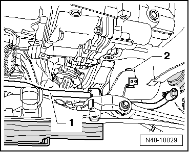 Lenkgetriebe aus- und einbauen, Rechtslenker (Generation 2) bis Modelljahr 2008