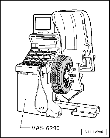 Vibrationskontrollsystem -VAS 6230 A