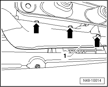 Lenkgetriebe aus- und einbauen, Linkslenker (Generation 1 und 2) bis Modelljahr 2008