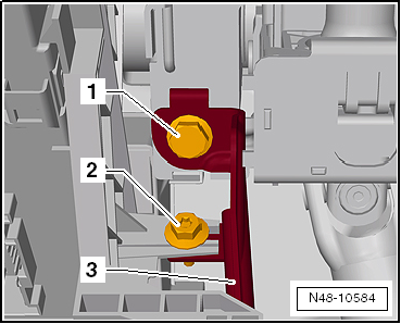 Lenksäule aus- und einbauen, Linkslenker ab Modelljahr 2011