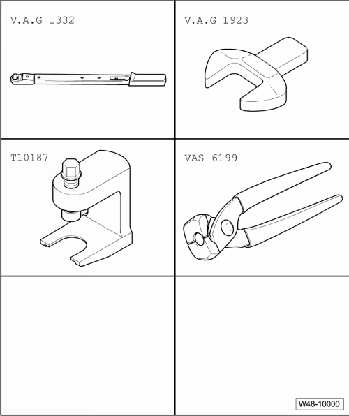 Spurstange aus- und einbauen