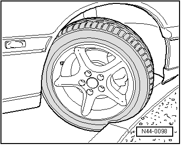 Beulen in der Reifenflanke