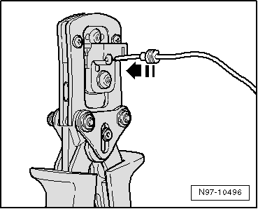 Reparatur von Leitungen mit einem Querschnitt bis 0,35 mm 2