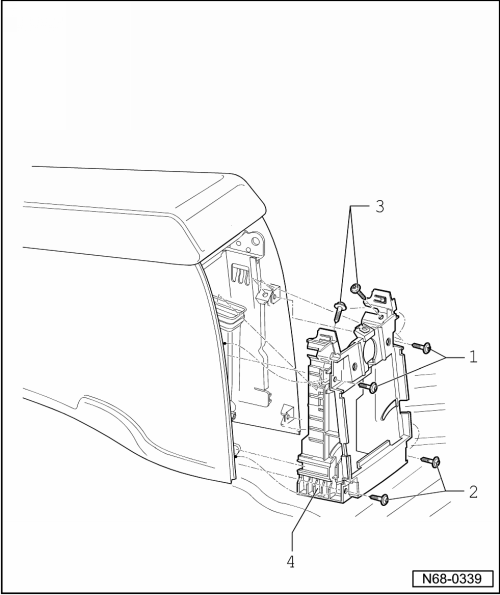 Mittelarmlehne, Ausstattungsversion