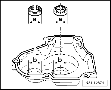 Deckel für Getriebegehäuse in Stand setzen